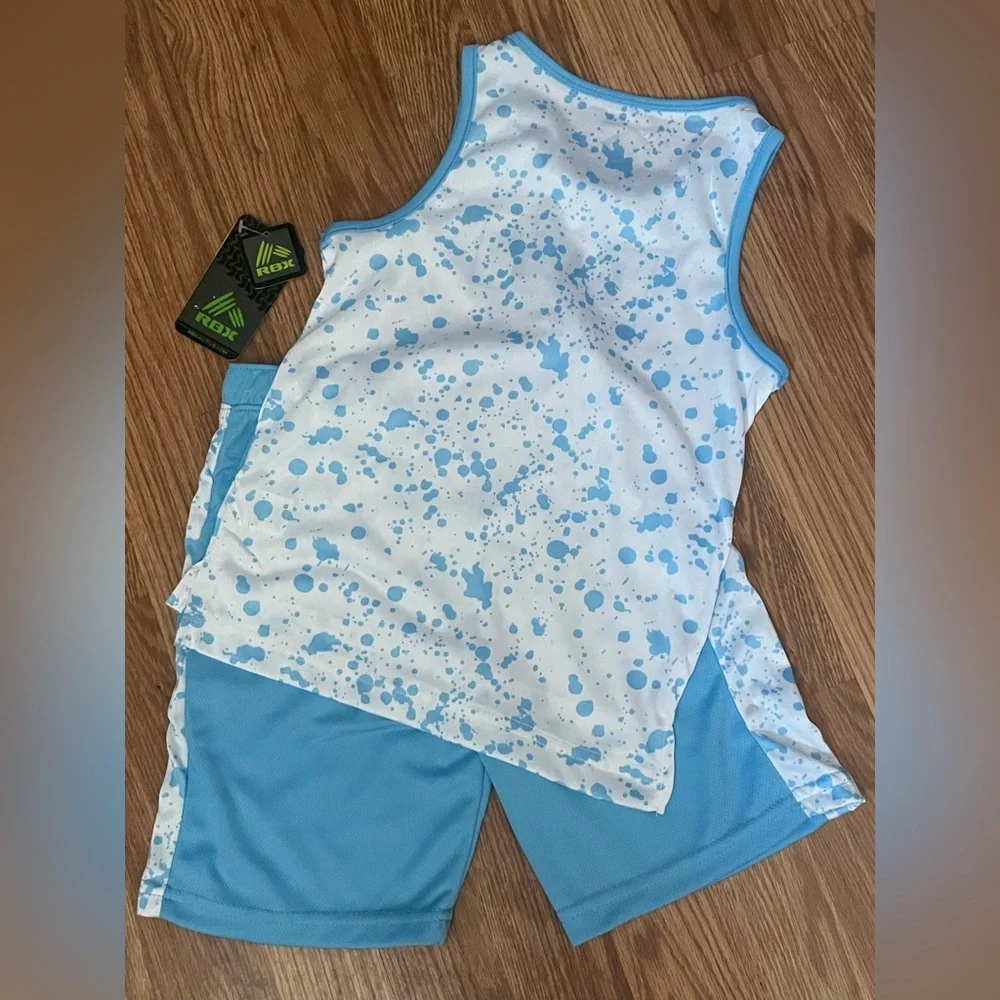 NWT boys toddler 4T RBX Active Rugged Bear X-treme athletic tank top shorts set - Picture 3 of 9